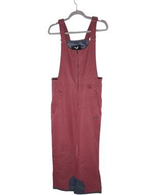 Arctix Womens Burgundy Snow Bib Overalls Adjustable Straps Water-Resistant Size
